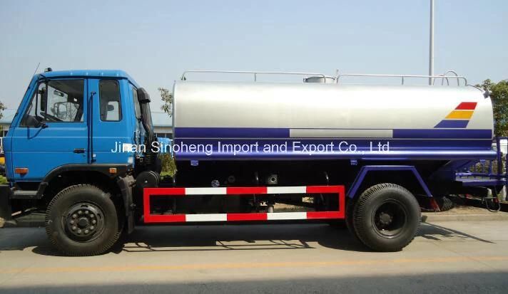 Dongfeng 4X2 Water Tanker Truck Water Bowser 190HP for Sale