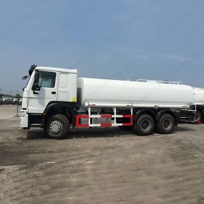 HOWO 10 Wheel 20000 Liters Water Transport Spray Carrying Tanker Truck Price