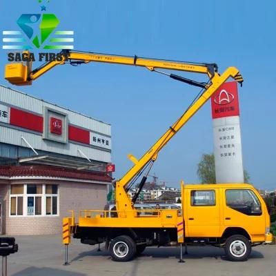 China Truck Mounted Telescopic Boom Lift with CE ISO