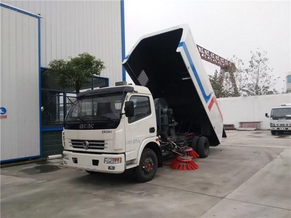 Factory Promotional 5cbm Road Sweeper Truck with Brushes