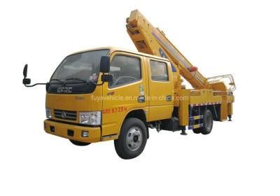 Chinese Hot Sale Brand Dongfeng 16m 18m Articulated Boom Lift Truck 20m 22m 24m Hydraulic Beam Lifter Truck Price