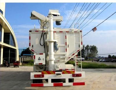 4X2 Bulk Cement Transporters Bulk Feed Truck Paddy Wheat Truck