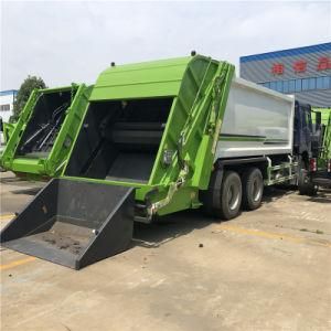 China Special 18 Cubic Garbage Tank City Sanitation Waste Collected Truck for Sale