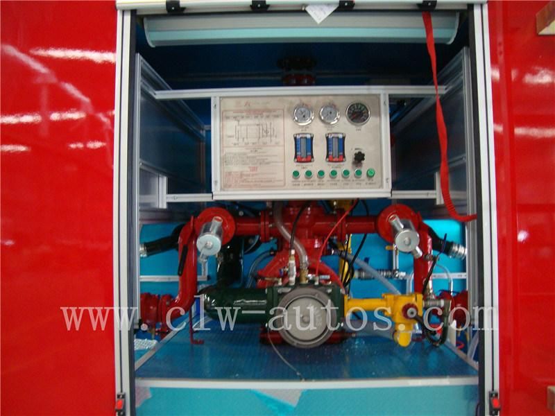 Sinotruk HOWO 4X2 6cbm 6000liters Fire Fighting Truck with Foam Water Tank