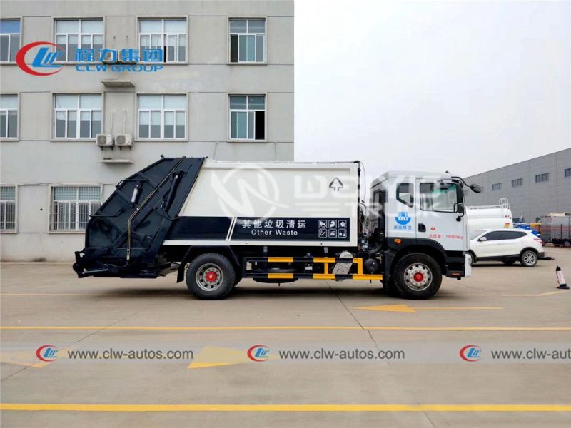 16-18cbm Compactor Garbage Truck Trash Removal Dump Truck for Sanitation