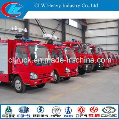 4*2 Isuzu 6 Tons Water Tanker Fire Fighting Truck for Cambodia