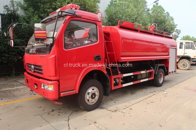 Factory Direct Sale Cheap Dongfeng DFAC 5m3 5000liters Water Fire Truck