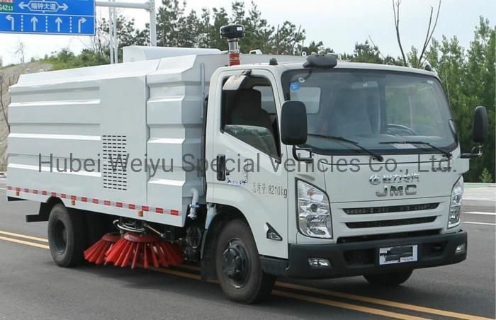 Jmc/JAC 9cbm/9m3/9000L City Street Garbage/Dust/Sewage Cleaning Sweeping Automobile Machine 5ton Road Sweeper Truck