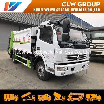 China Supplier 6cbm Compactor Garbage Truck Good Price 4tons 5tons 6tons China Manufacturer Waste Treatment Truck
