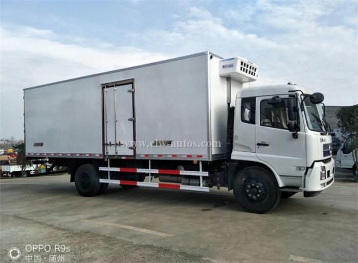 Hot Sale 7.8m Van Ice Cream/Sea Food Freezer Vehicle Heavy Duty 9tons Refrigerator Car