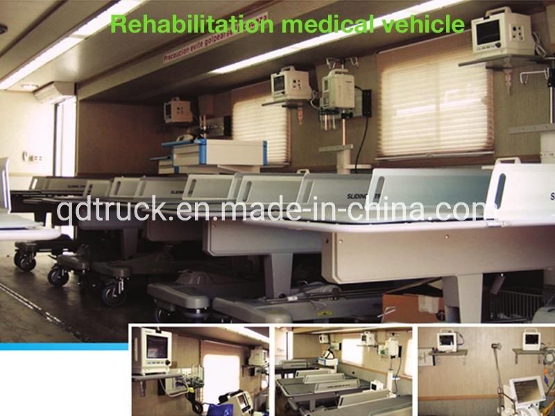 Healthy check-up special purpose vehicle physical examination mobile hospital truck