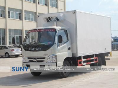 4X2 Foton Cooling Van Freezer Trucks Refrigerator Box Truck