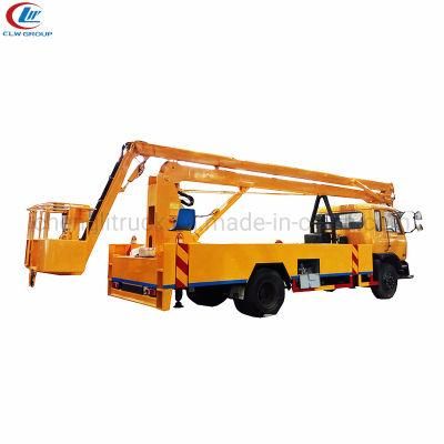 6 Wheels China 14m 16m Bucket Truck for Sale