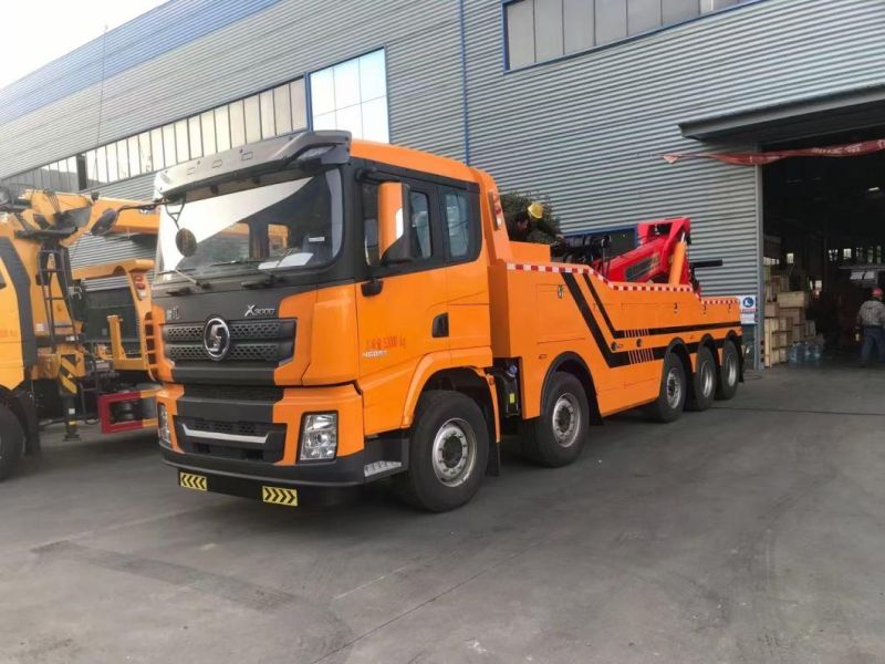 Factory Shacman HOWO 20tons 30tons Recovery Truck 375HP Diesel Engine Towing Wrecker Tow Truck 10X4 Drive