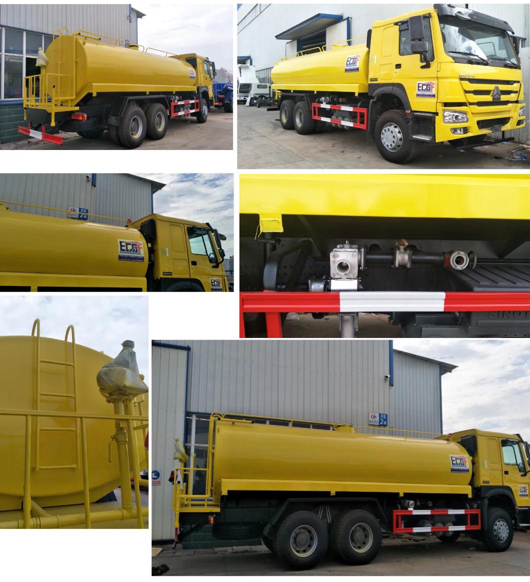 HOWO 20000liter Water Tank Spray Bowser Vehicle Trucks Price