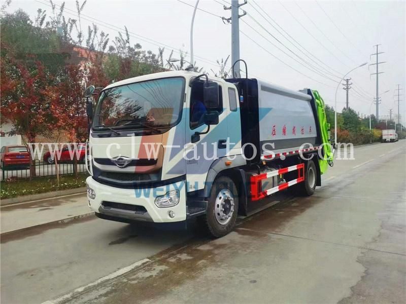 Foton Forland 14000liters 14cbm 4X2 Compactor Garbage Truck Trash Collection Truck Garbage Removal Truck for Sanitation Services