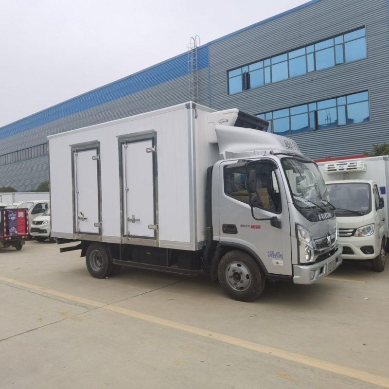 Foton Aumark Small Mini 4tons 5tons Refrigerated Freezer Truck for Sale