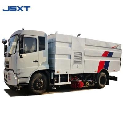 Customized New Dongfeng 4*2 Road Sweeper Truck Street Cleaning Truck Sanitation Vehicle