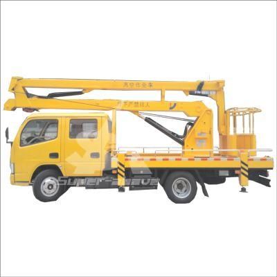 Isuzu Double Row 4X2 Aerial Work Platform Truck for Sale