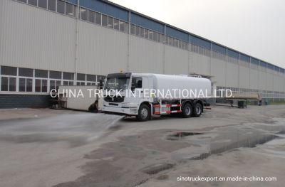 HOWO 6X4 336HP 18cbm Water Tanker Truck with Sprinklers