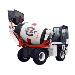 Bst2500 2.0cbm Self Loading Concrete Mixer Truck for Sale