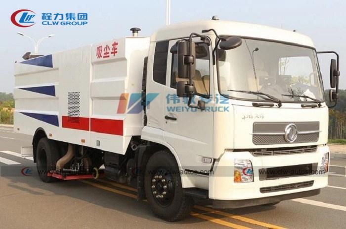 China Dongfeng 9cbm/M3 High Quality Price Ratio Power Plant Coal Mining Area Ash Dust Suppression Vacuum Suction Road Cleaning Truck