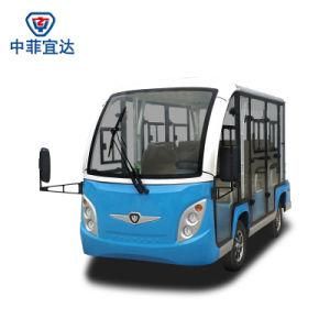 Ce Approved 8 Passenger Electric Shuttle Bus for Tourism