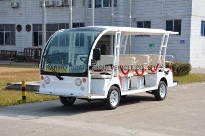 New Model Trolley Bus Cheap 14 Seaters Electric Sightseeing Bus China