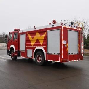 Sinotruk HOWO 8000L Fire Truck Water and Foam Fire Fighting Truck