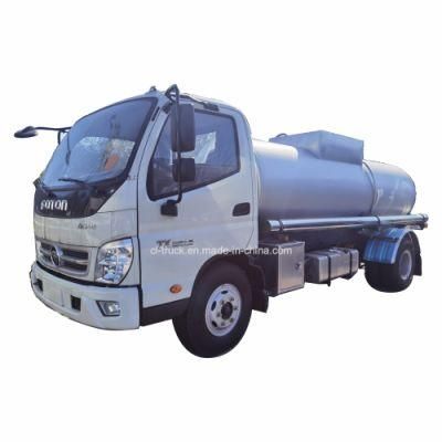 Good Quality Foton 4X2 Aumark Stainless Steel Water Tank Truck for Sale