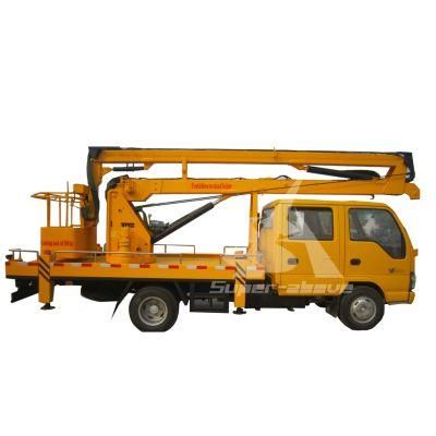 HOWO Truck Chassis 16m Folding Truck Mounted Aerial Platform