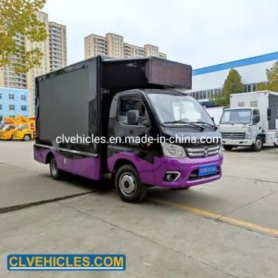 Foton P4 LED Lifted Screen Display Truck Billboard Advertising Truck