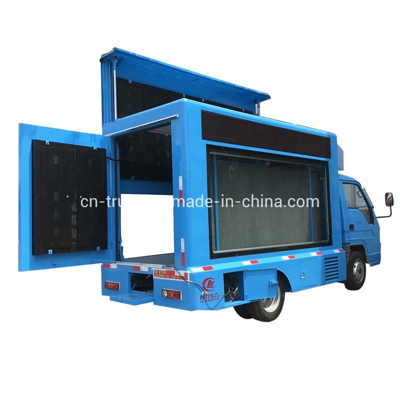 Factory Hotsales P4 P5 P6 LED Scrolling Billboard Mobile Advertisement Truck