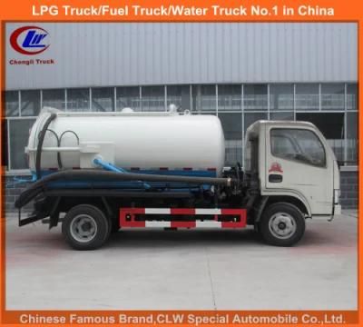 3000liter Sewage Suction Truck for Sewer Cleaning Equipemnt