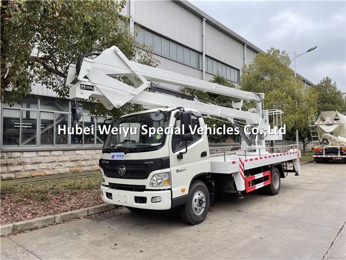 Foton Aerial Work Platform Truck 16m Truck Mounted Man Lift Bucket Truck