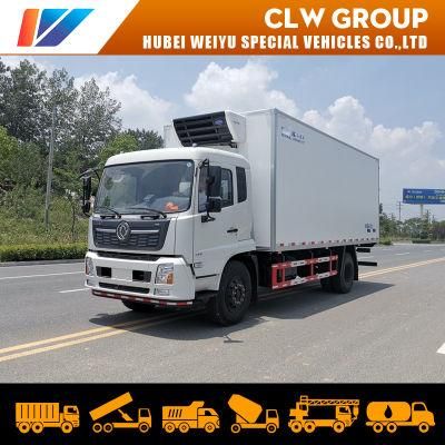 Dongfeng 6.5m/7.8m Refrigerated Food Transport Freezer Vehicle Refrigerator Van Box Truck