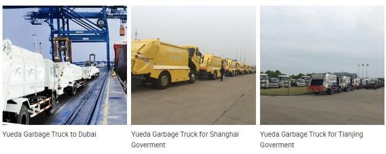 Yueda high quality vacuum road sweeper Street Cleaning  special truck