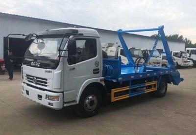 5cbm Dongfeng Swing Arm Garbage Waste Removal Trucks Waste Disposal Truck