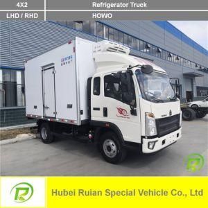 HOWO 5 Tons Refrigerated Truck for Sale