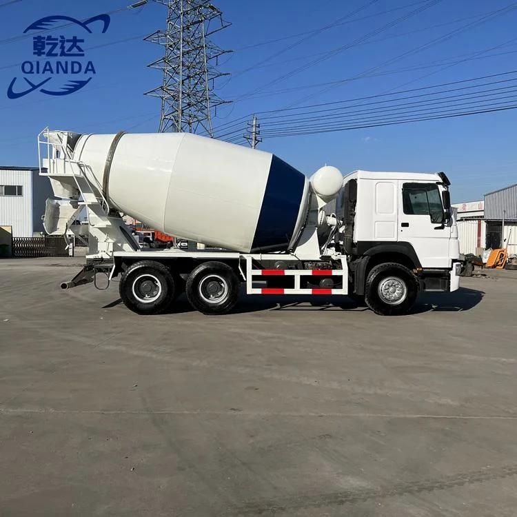 HOWO 6m³ 8m³ 9m³ 10m³ 12m³ 16m³ Cement Concrete Mixer Truck for Sale