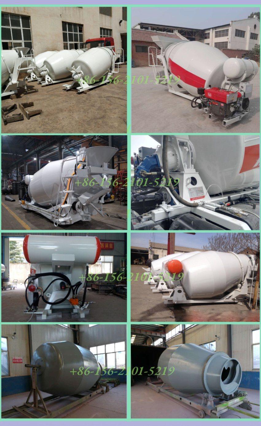 Bueno Brand 9cbm Material Cement Concrete Mixer Drum for Nissan Toyota Fuso Concrete Mixer Truck Chassis