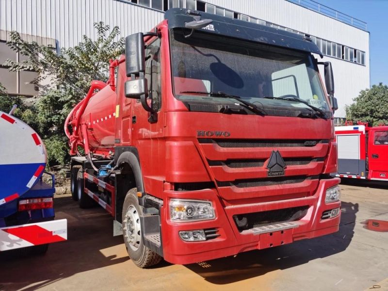 China Brand High Pressure Cleaning Sewage Suction Truck Sewer Cleaning Truck