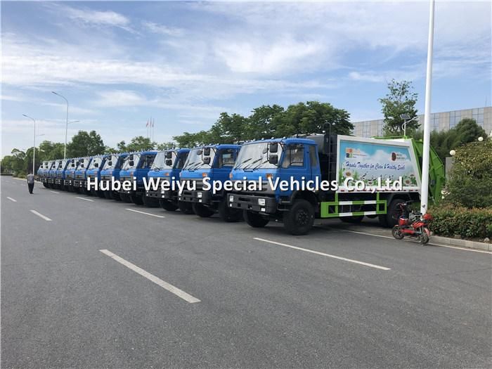 14m3 Compactor Garbage Truck Garbage Collection Truck for Waste Management