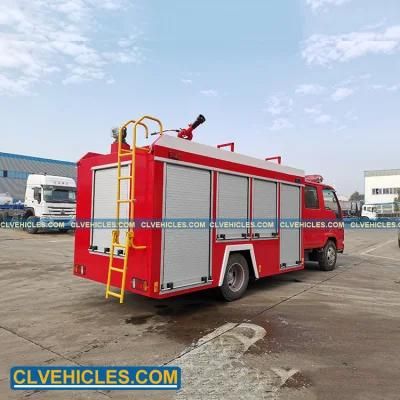 Small Isuzu Fire Rescue Trucks Firefighting Engine Fire Extinguishing Truck