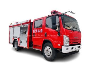 Used or New Japan I-Suzu 4ton Water Foam Fire Engine Lower Price on Sale