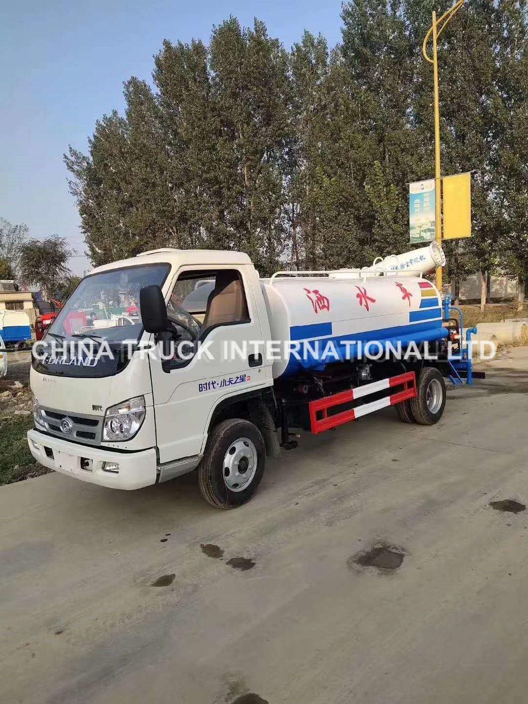 4X2 5cbm Disinfect Spray Truck for Outbreak Disinfection