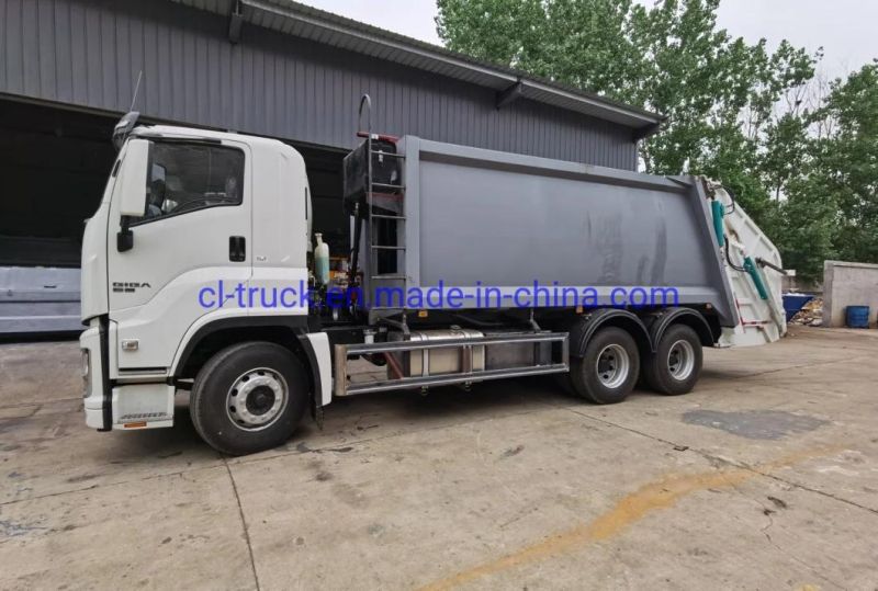 Isuzu 6X4 16m3 18m2 20m3 Compactor Garbage Truck for Sale