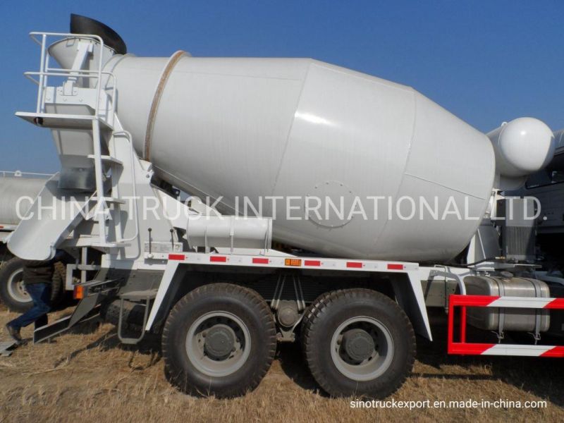 Sinotruck HOWO 3 Axles Concrete Mixer Trailer Truck