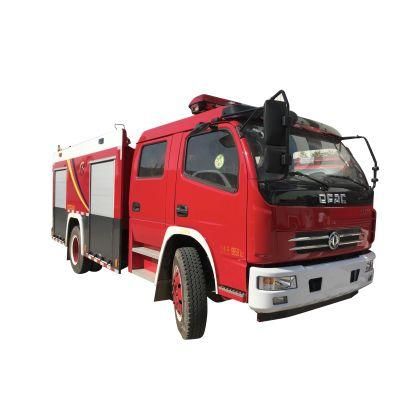 Cheap Price Right Hand Drive Dongfeng Double Row 5000 Liter Fire Fire Fighting Truck