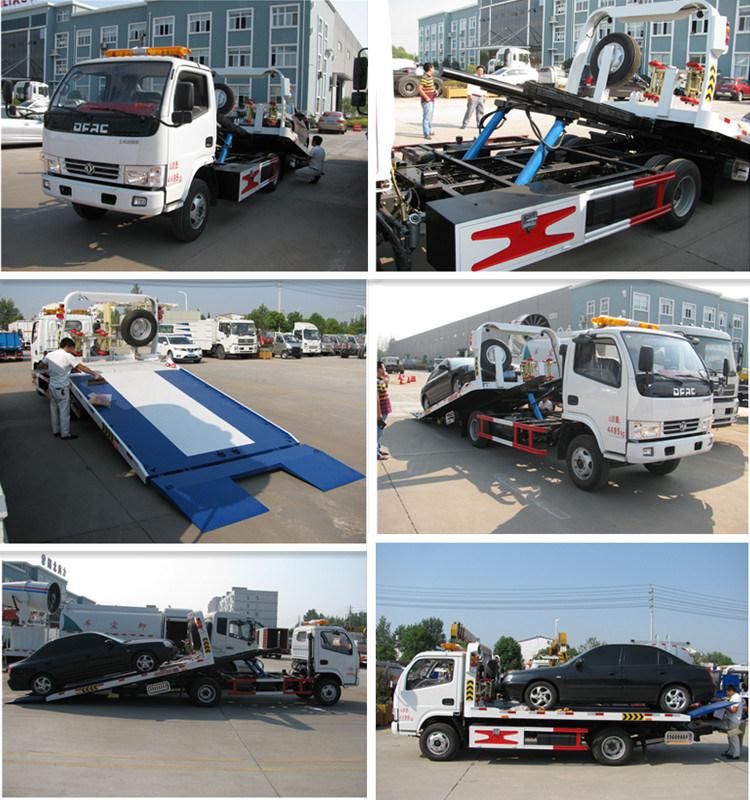 Chinese Factory Supplied Jmc 4X2 2 to 3 Ton Small Wrecker Tow Truck for Sale with Low Price